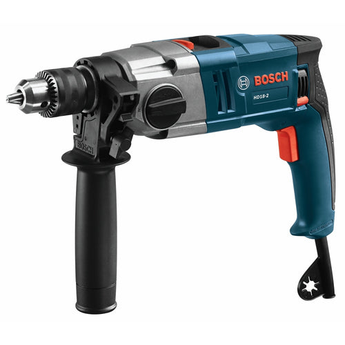 Two Speed Hammer Drill with Dual Mode 1/2 Inch Chuck Slip Clutch