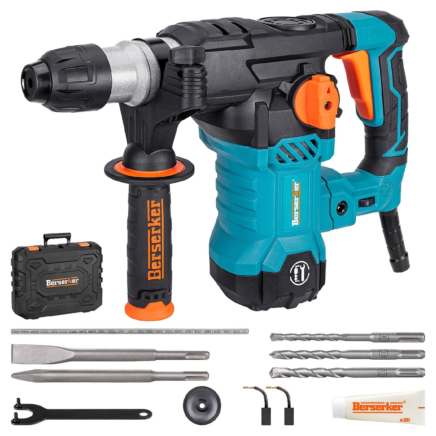 Rotary Hammer Drill with Variable Speed and Multi-Mode Operation