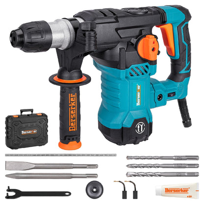 Rotary Hammer Drill with Variable Speed and Multi-Mode Operation